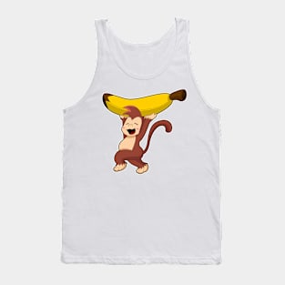 Monkey with Banana Tank Top